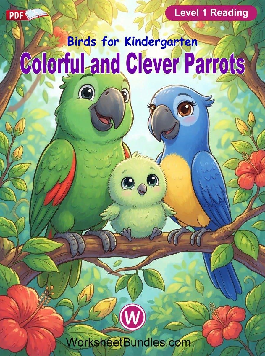 Colorful and Clever Parrots